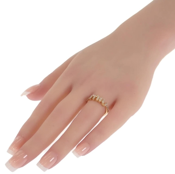 SPARKLE LOGO RING - Picture 8 of 9